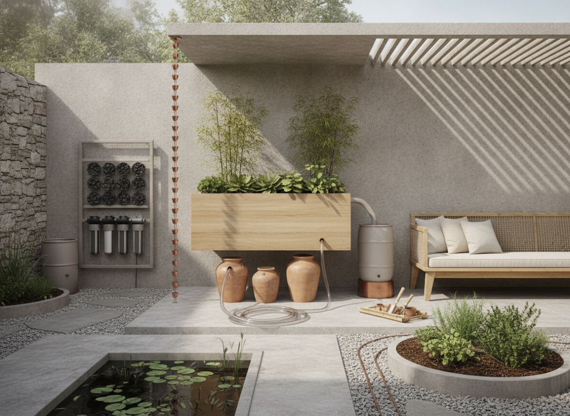 Huishoudelijk water in de tuin hergebruiken met 7 duurzame tips