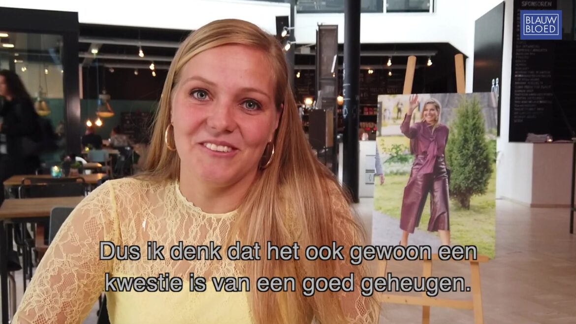 Josine Droogendijk bespreekt de kleding van Máxima bij Blauw Bloed