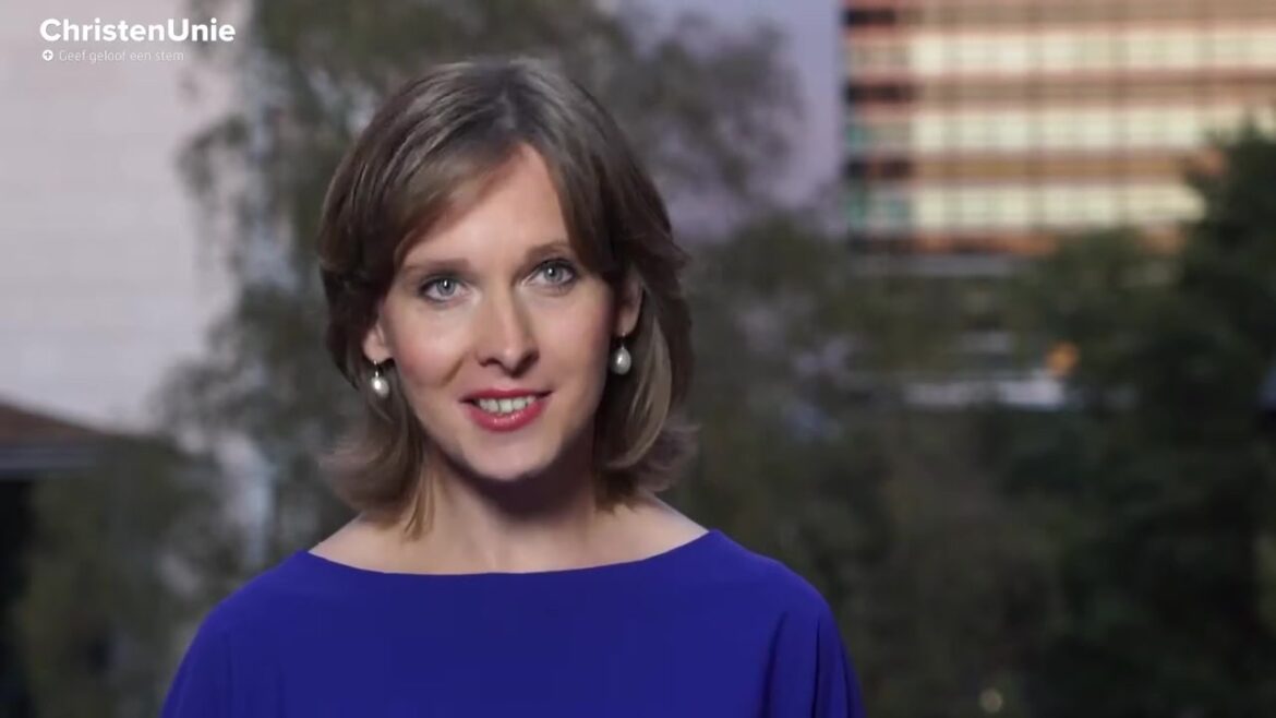 Stieneke van der Graaf in een campagnevideo van de ChristenUnie